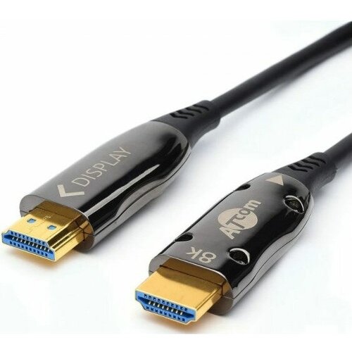 Кабель HDMI - HDMI оптоволоконные Atcom AT8880 10.0m кабель hdmi 50 м high speed metal gold optical 8k ver 2 1