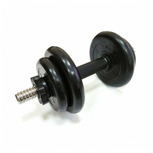 фото Гантели разборные 1 шт по 9 кг barbell atlet черный mb barbell