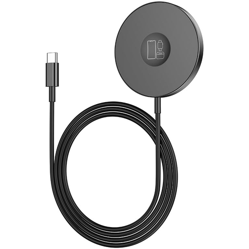 Беспроводная зарядка Borofone BQ18 3in1 15W черный беспроводная зарядка для android зарядное устройство для iphone беспроводная зарядка для телефона qi быстрый заряд