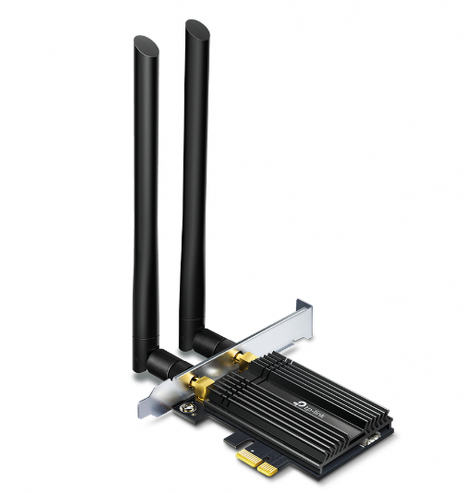 Сетевая карта TP-LINK ARCHER TX50E Wi-Fi 6 802.11ac 2976Мбит/с 2.4 и 5ГГц Bluetooth 5.0 PCI-E