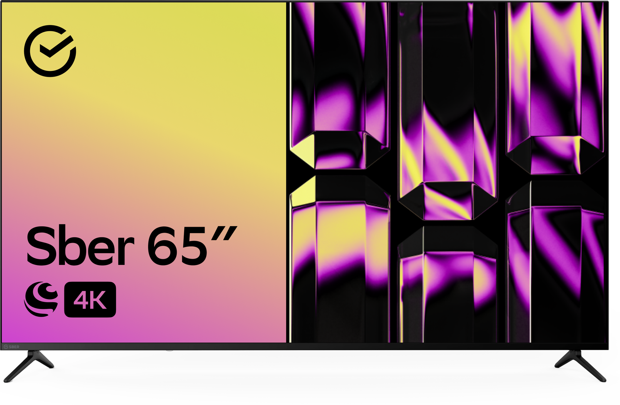 65" Телевизор Sber LED Ultra HD (4K UHD) SDX-65U4124B