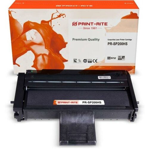 Картридж лазерный Print-Rite TFR450BPU1J1 PR-SP200HS SP200HS черный (2600стр.) для Ricoh SP 202SN/200N/203SFN