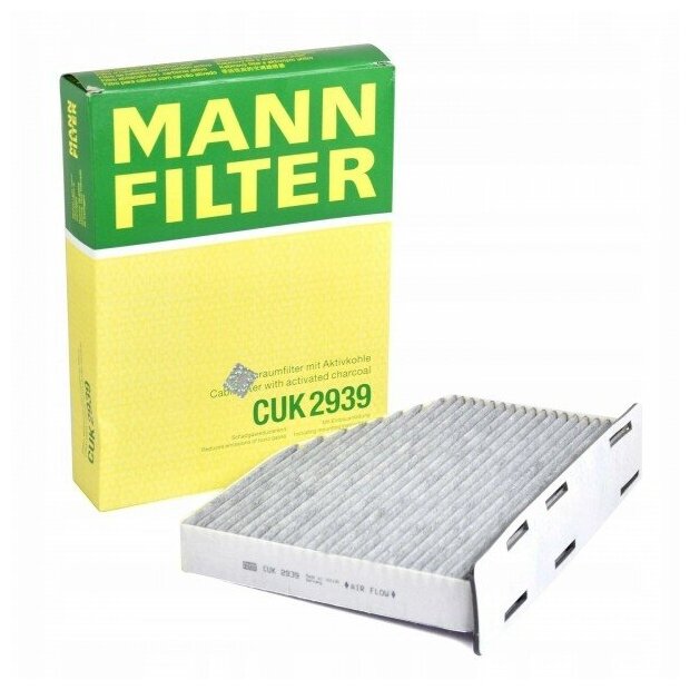 MANN-FILTER Фильтр салонный MANN CUK 2939
