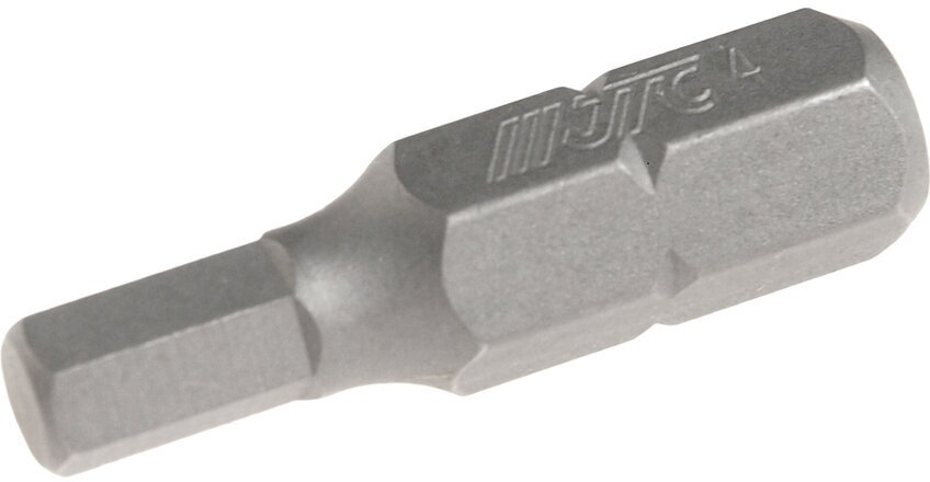 JTC JTC1152504 Бита HEX H4х25мм 1/4" S2 - фотография № 1