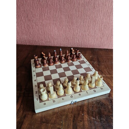 Шахматы деревянные обиходные 29х29 см