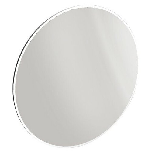 фото Noken nk lounge зеркало круглое ø60 cм, с рамой из лакированного мдф, белый