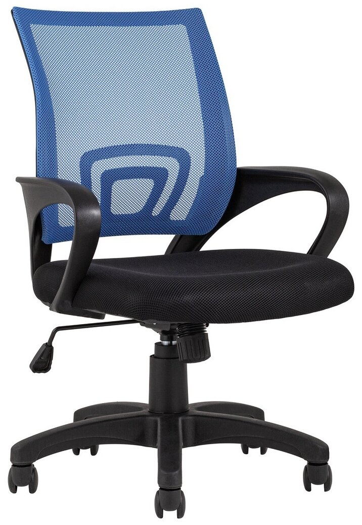 Компьютерное кресло Стул Груп TopChairs Simple, синее D-515 blue