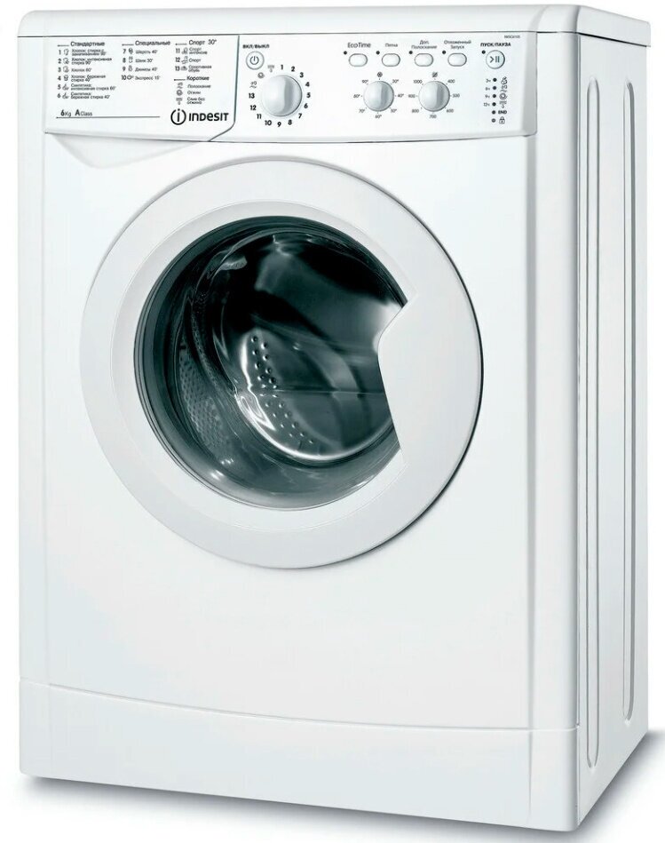 Стиральная машина Indesit EcoTime IWSC 6105 белый