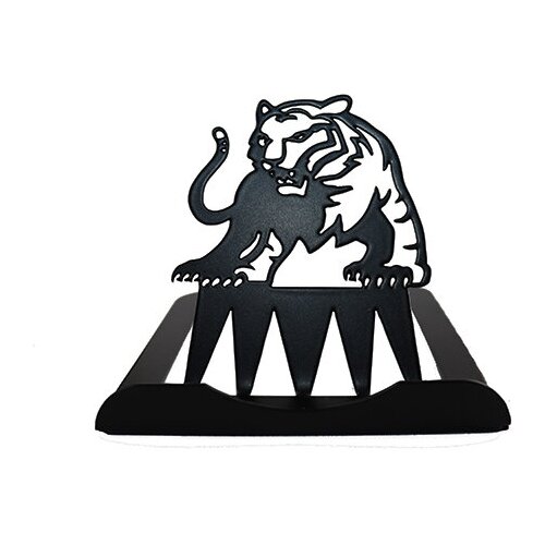 Подставка для телефона ноэз Тигр  черный матовый