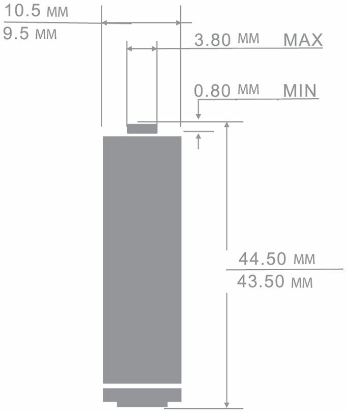 AAA Батарейка ERGOLUX Alkaline LR03 BP-12, 12 шт. 1250мAч - фото №5