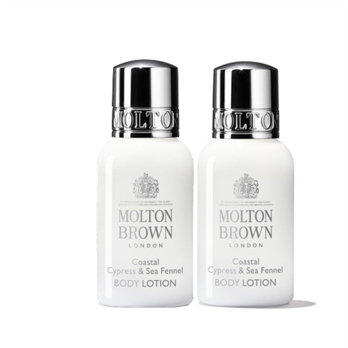 Molton Brown лосьон для тела Coastal Cypress & Sea Fennel Body Lotion 2 бутылки по 50 мл. Арт.NDB235-2