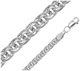 Серебряная цепь плетение бисмарк 0041080-00245 27.61 70