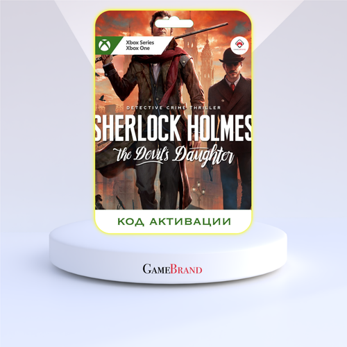 Игра Sherlock Holmes The Devils Daughter Xbox (Цифровая версия, регион активации - Аргентина) картина по номерам на холсте игра sherlock holmes the devils daughter 11075 г 60x40