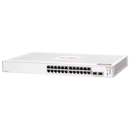 Hewlett Packard Enterprise Aruba Instant On 1830 24G 2SFP h3c lscm2cgt24tssc8 модуль s7003x для обмена маршрутами 24 биллионный интерфейс ethernet rj45 4 биллионный интерфейс ethernet sfp lc sc