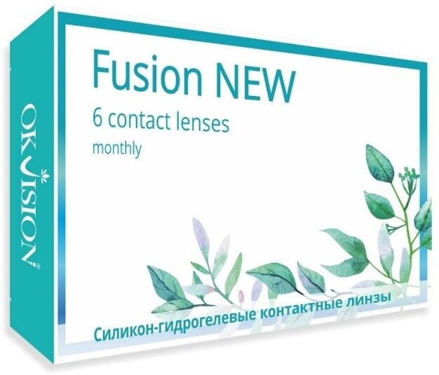 Контактные линзы Fusion New (6шт.) 8.6 -3