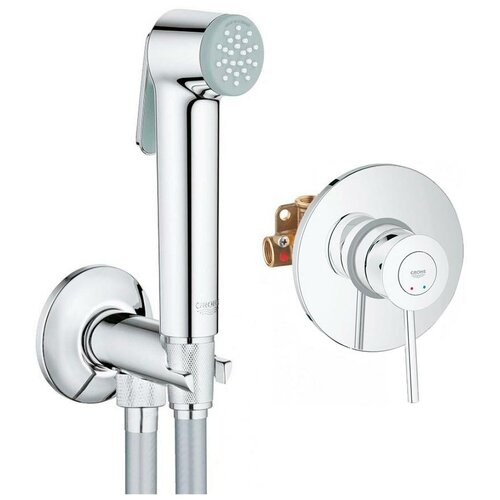 BauClassic 55002002 гигиенический душ со смесителем Grohe