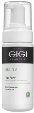 GiGi Очищающий мусс для лица Тройная Сила Retin A Triple Power Foaming Cleanser Мусс 120мл