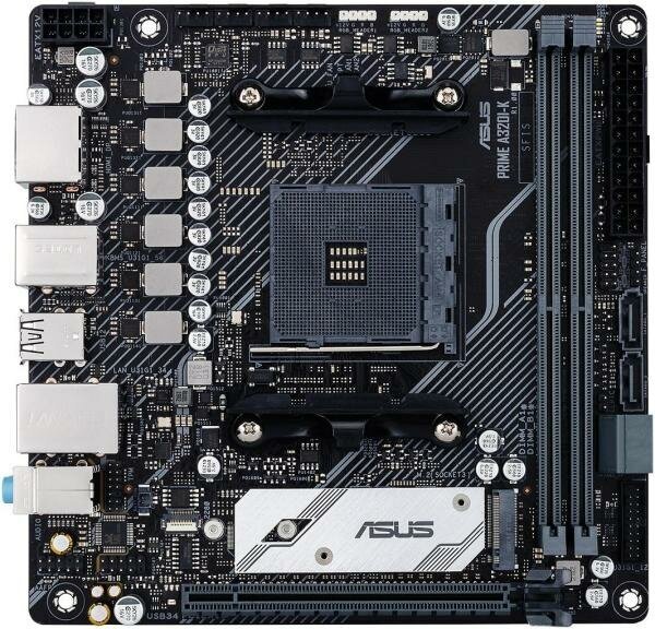 Материнская плата ASUS PRIME A320I-K Socket AM4 AMD A320 2xDDR4 1xPCI-E 16x 4xSATA III mini-ITX Retail