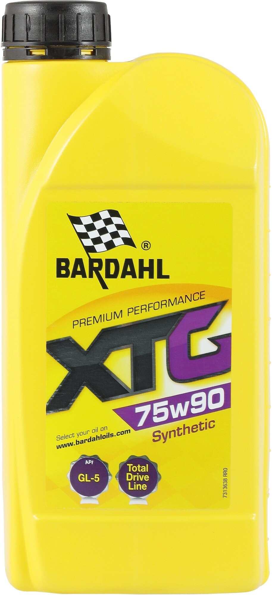 75W90 XTG GL5 1L (синт. трансмиссионное масло) BARDAHL 36381