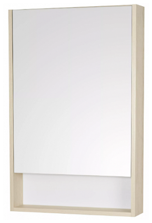 Зеркальный шкаф Акватон Сканди 55 1A252102SDB20 Белый/Дуб Верона