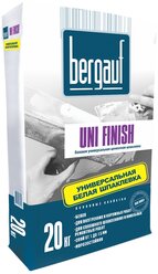 Шпатлевка Bergauf Uni Finish, белый , 20 кг