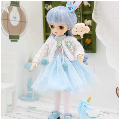 Dorris Doris Шарнирная BJD кукла Дорис с дополнительным мейком - Ханса (Doris Hanxia Doll 30 cm)