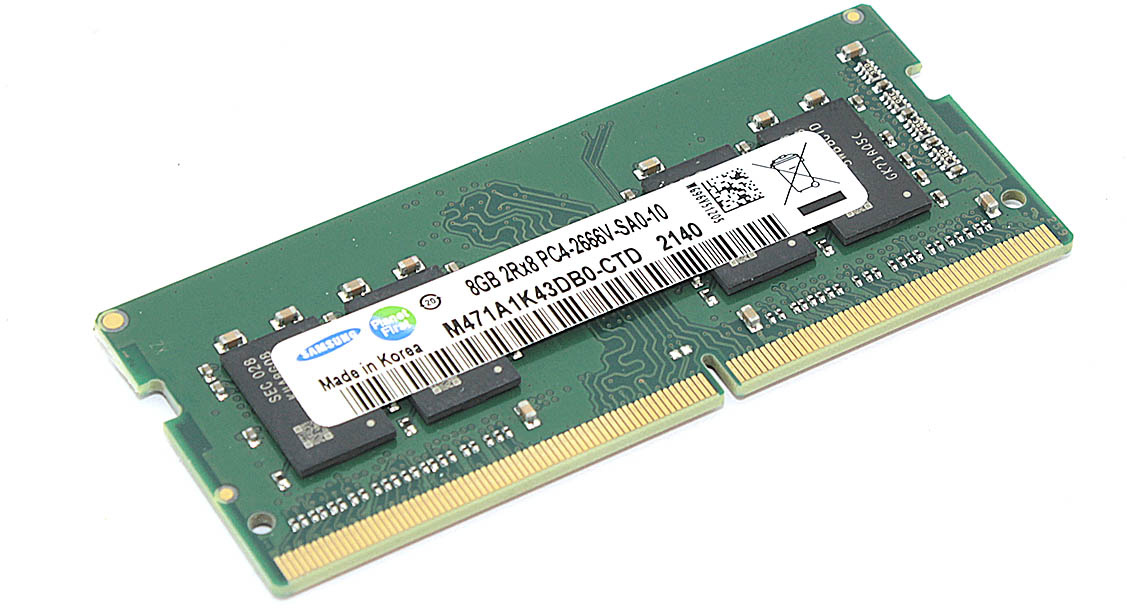 Модуль памяти Samsung SODIMM DDR4, 8ГБ, 2666МГц, 260-pin, PC4-21300