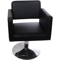 Парикмахерское кресло «Кубик II», черный - диск