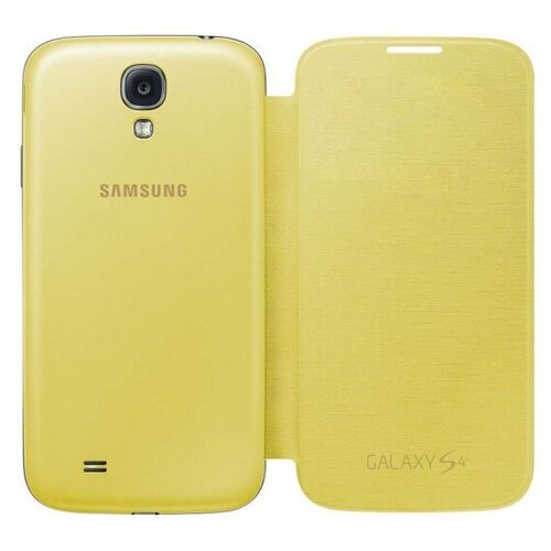 Чехол для смартфона Samsung Galaxy S4 EF-FI950BYEGRU желтый