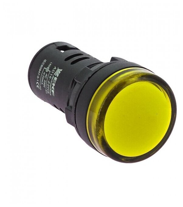 Матрица светодиодная AD16-16HS желтый 230В AC (16мм) PROxima | код ledm-ad16-16-y | EKF (4шт. в упак.)