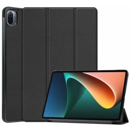 чехол книжка для планшета xiaomi pad 5 pad 5 pro черный borasco Чехол - книжка для планшета Xiaomi Pad 5/Pad 5 Pro