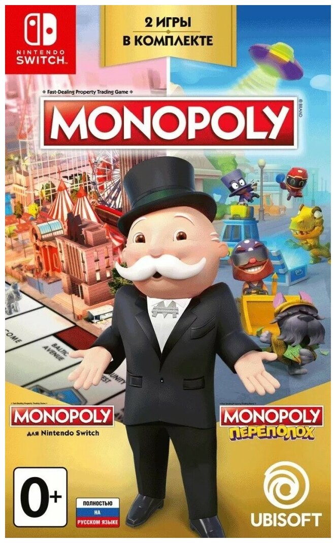 Игра Monopoly + Monopoly Madness [Русские субтитры] Nintendo Switch