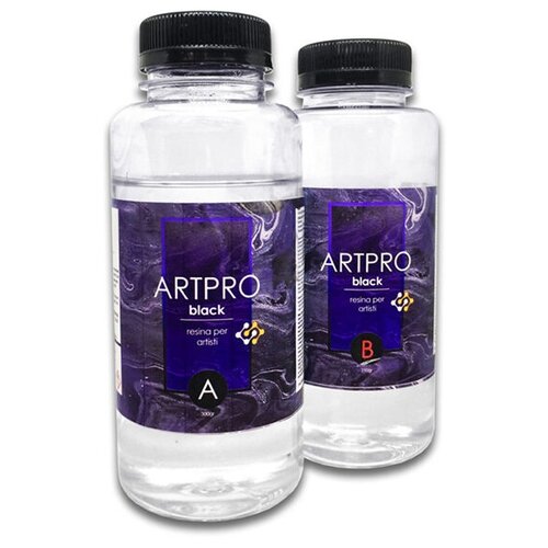 Супер-густая эпоксидная смола для рисования Resin Pro Art-Pro Black, 510 г