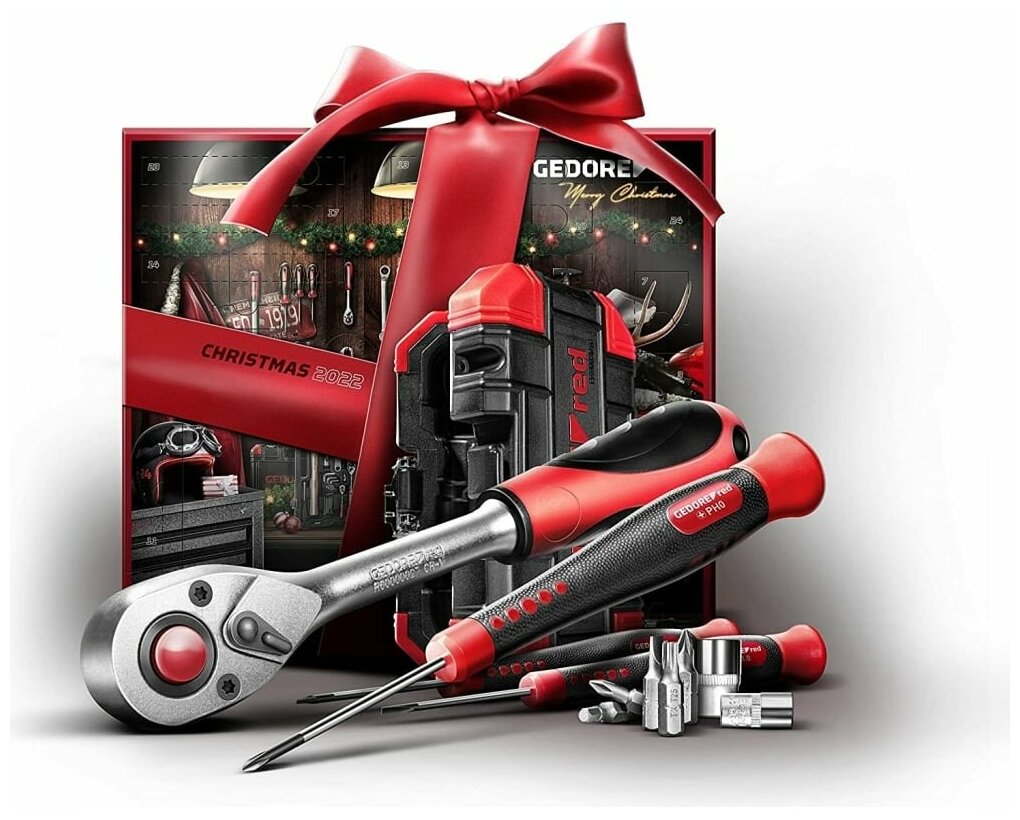 фото Набор инструмента GEDORE RED Адвент Календарь 2022-23