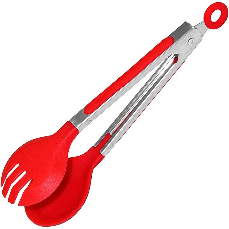 Щипцы кухонные Tongs-03 (нейлон, нерж. сталь), 17,5 см