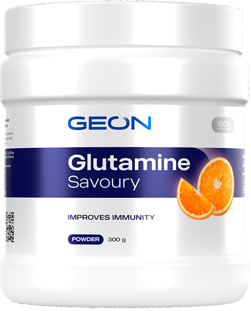 GEON Glutamine Savoury 300г Апельсин