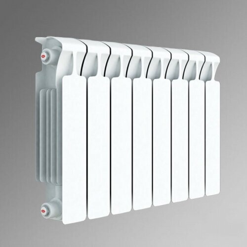Радиатор биметаллический RIFAR Monolit 500 х 10 секций подключение боковое (RM50010)
