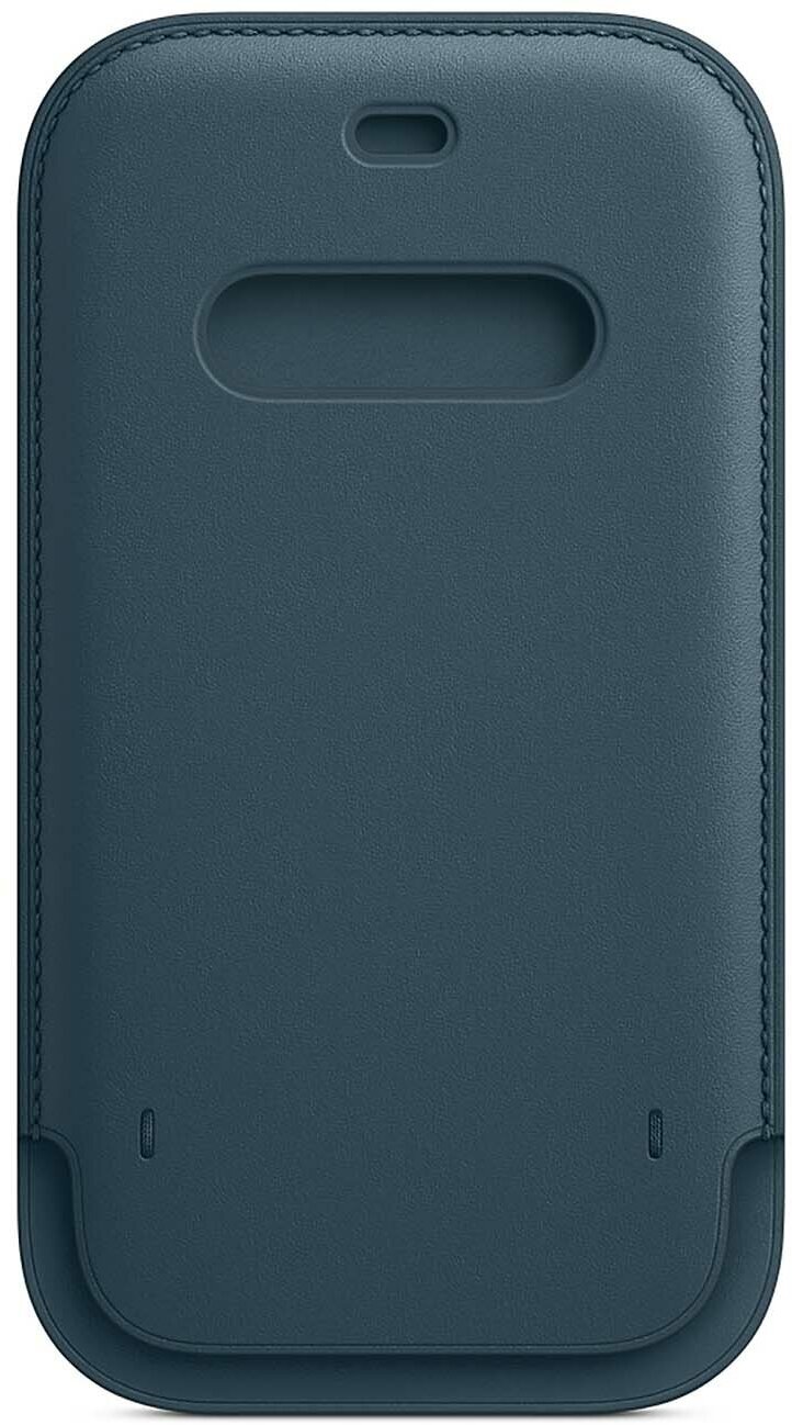 Чехол (футляр) APPLE Leather Sleeve with MagSafe, для Apple iPhone 12/12 Pro, золотисто-коричневый [mhyc3ze/a] - фото №3