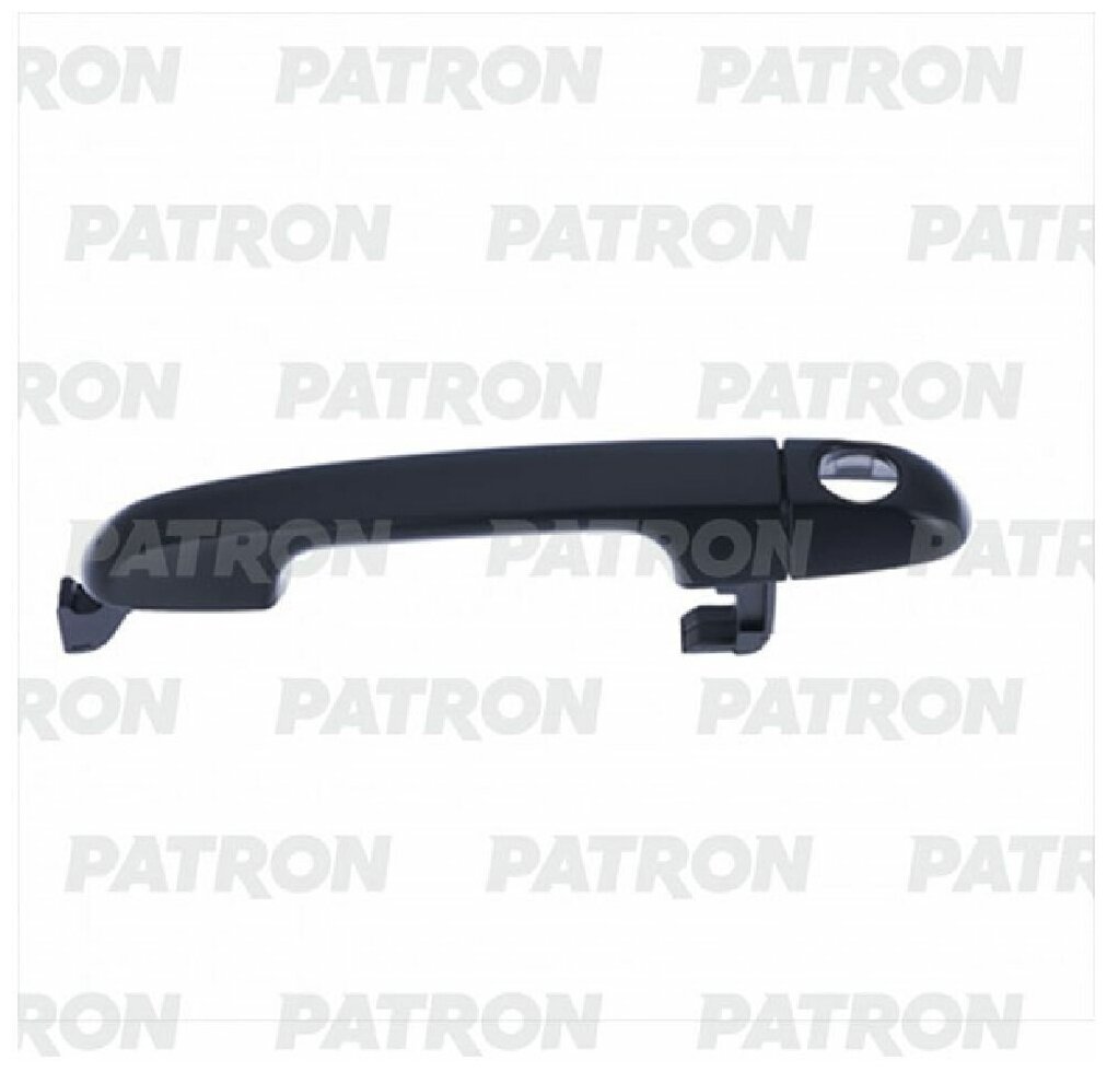 PATRON P20-0181L Ручка двери наружн передн (прав=лев) Hyundai i20 07-14 (черн)