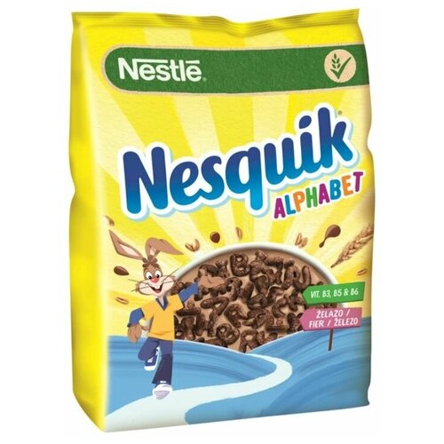 Сухой завтрак Nesquik АLPHABET 460 гр