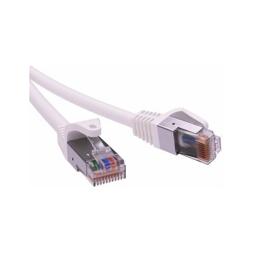 Патч-корд экранированный CAT5E FUTP 4х2 LSZH белый 7м код RN5EFU4570WH DKC 1шт 1434₽