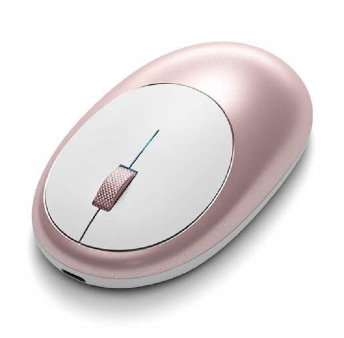 Беспроводная компьютерная мышь Satechi M1 Bluetooth Wireless Mouse. Цвет розовое золото.