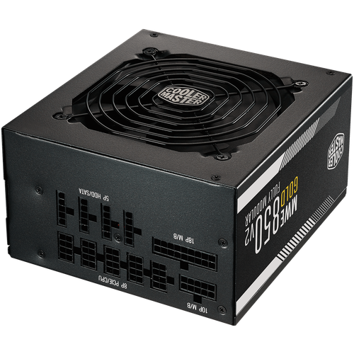 Блок питания Cooler Master MWE Gold 850 V2 Full Modular 850W (MPE-8501-AFAAG-EU) (черный)