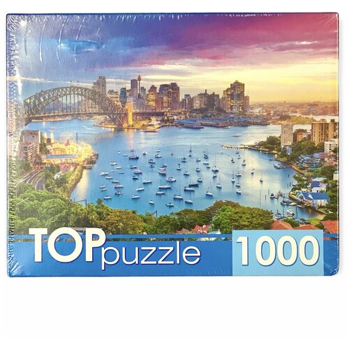 Пазлы Рыжий кот 1000 деталей, TOP puzzle Австралия, Сидней (ГИТП1000-2156)