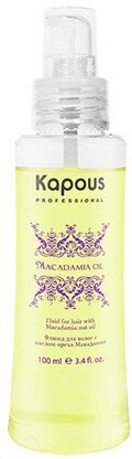 Флюид с маслом ореха макадамии серии «Macadamia Oil» Kapous, 100 мл