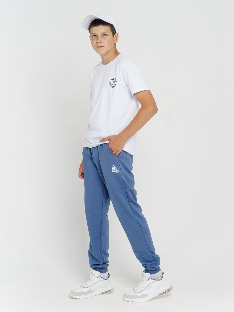 Купить KRUTTO Спортивные брюки-джоггеры детские для мальчика подростка (р.170) за 1049р. с доставкой