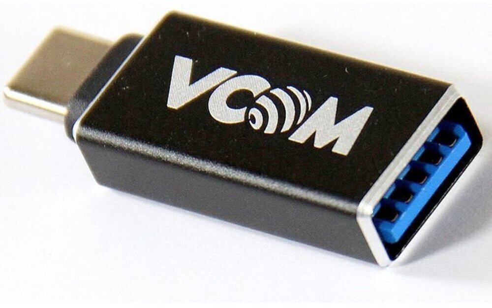 Разъем VCOM USB - USB Type-C (CA431M), черный - фотография № 10