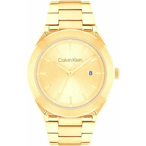 Наручные часы CALVIN KLEIN Швейцарские наручные часы Calvin Klein 25200199, золотой