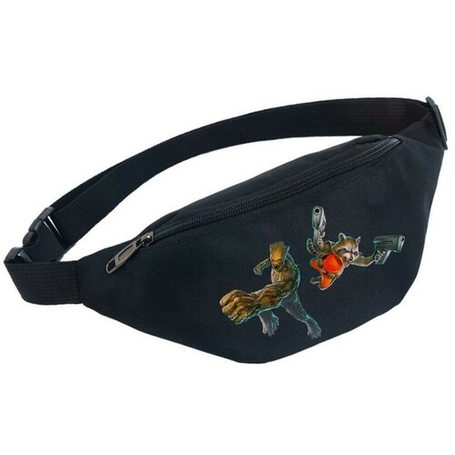 фото Сумка поясная noname, черный