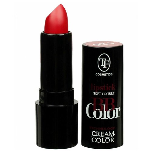 TF Cosmetics помада для губ BB Color, оттенок 125 Красный tf cosmetics помада для губ bb color оттенок 132 сливовый